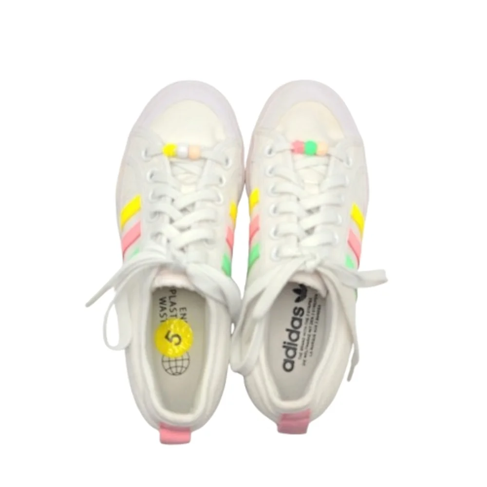 Adidas Nizza Platform Sneakers Size 5 - Picture 11 of 15